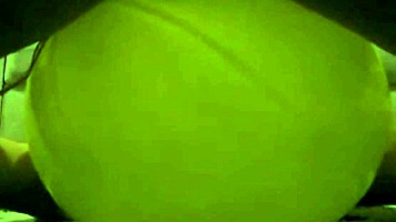 Sophie Masturbating With Balloons In Living Room And Bathroom