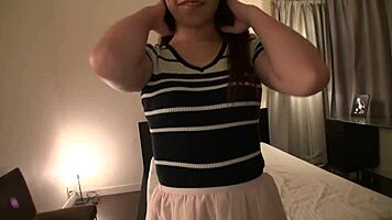 Asian Mommy With Big Tits Gets Lesson From Classmate In Uncensored Squirt