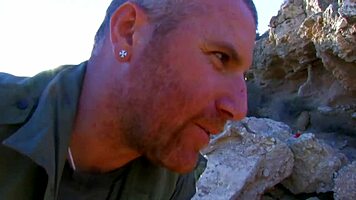 lorena sanchez loves spreading her shaved anus for interracial anal blowjob and facial