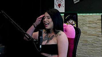 Morena shows big tits in never have i ever game