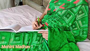 indian teacher mohini fucked hard by student!