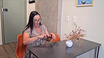 learning session with experienced woman