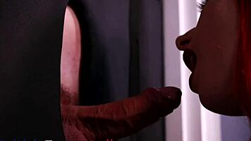 Redhead Nurse At Gloryhole In Hospital