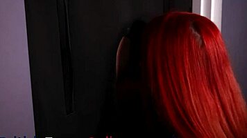 Redhead Nurse At Gloryhole In Hospital