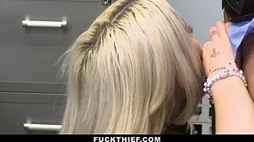 Teen Caught Stealing, Gets Fucked