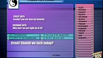 Two People Meet Online