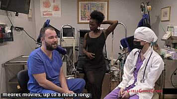 pregnant student in an intriguing encounter with professor