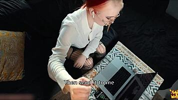 Everyone Saw Boyfriend Fucking Me In Zoom! Mollyredwolf