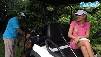 Big Tits Teen Golfer Caught Masturbating In Public On Golf Course