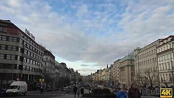 Full-Breasted Brunette Jocelyne Z Surrenders to Cash-Fueled Passion