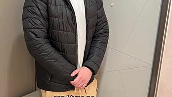 Busty Russian amateur seduces friend at home with talk and subtitles