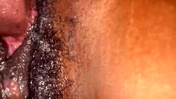 Imagine Unaware Creampie In Ebony Teen Pussy