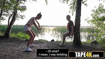 I pickd up nerdy dude joggin, took home