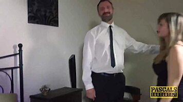 Pascalssubsluts - Young 18+ Busty Madison Stewart Dominated