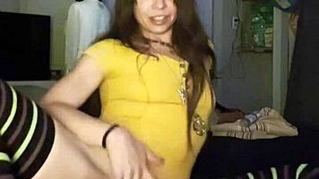 small part of a fun night away with brunette