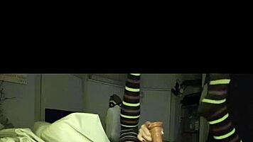 small part of a fun night away with brunette