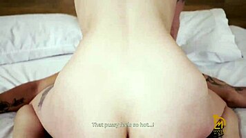 I fuck her ass hard and cum inside her danyel mast