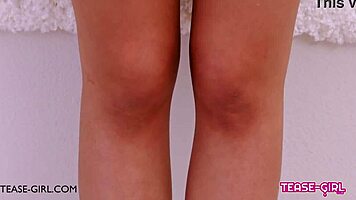 amazing new brunette teen