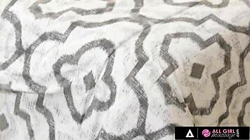 All Girl Massage - Hot Lesbian Sex with Gorgeous Babes Darcie Dolce and Gianna Dior