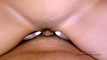 Shy brunette gets fucked hard in audition!
