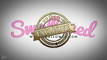 lily labeau and allie haze are nasty sluts slobbering on cocks in hardcore action