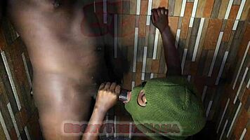 Ghana Amateur Bbw Student Meets University Lecturer In The Bathroom