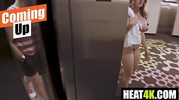 Pregnant Cory Chase blows Luke Longly