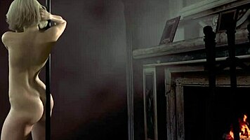 futa character ashley encounters horny villager in fetish cartoon