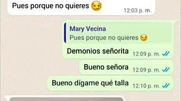 doña mary undresses when her husband goes away