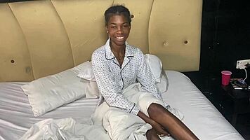 Beautiful African Model Undergoes Casting Interview