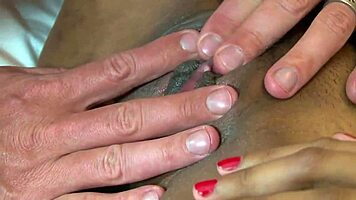 fresh pussy brunette whore of japanese origins gets her pussy filled
