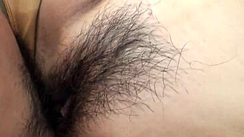 Ever wondered how a brunette Asian teen handles a monster cock in her golden panties?