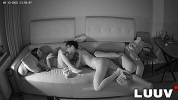 luuv first pussy licking scene on home webcam