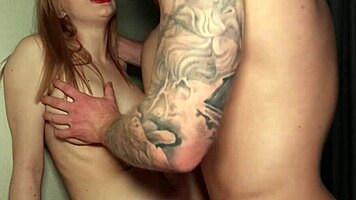 Polly yangs has such powerful charms that all her clothes are tearing on her