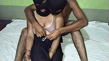 Indian babe face fucks her lover hard, with big ass and vagina in focus, does it turn you on?