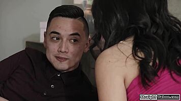 I Dare Hot Petite Asian Girl to Suck Uncut Cock