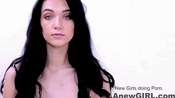 Cute Teen Brunette Fucked In Modeling Audition