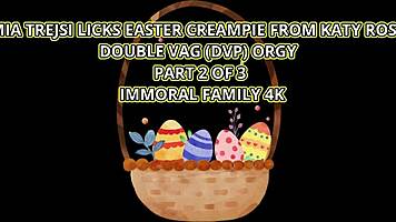 Dan Slams His Easter Eggs Against Katy Rose