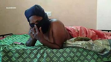 Aunt's Thirsty Smooth Pussy