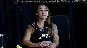 Intriguing interview with flor de damiana and moai - part 6
