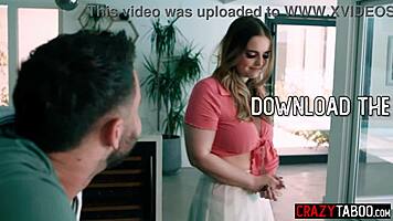 Codi Vore begs for deepthroat to stay warm