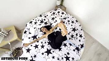 Foot fetish sex with petite 18+ latina violeta grey