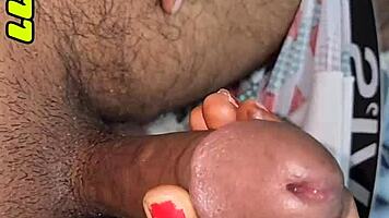 Sexy Girlfriend Handjob After Blowjob Then Fuck Tight Pussy