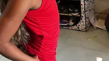 Vi ela na cozinha nao aguentei