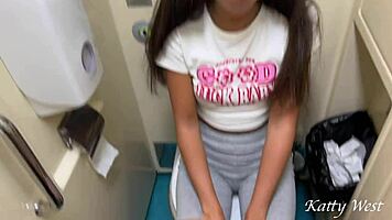 Public Sex In A Train Toilet While Others Wait In Line