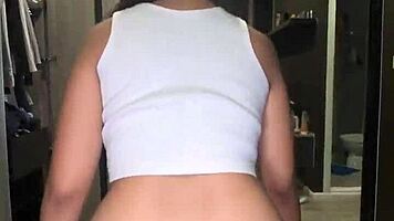 Beautiful 18-year-old Thai girl meets a huge white guy