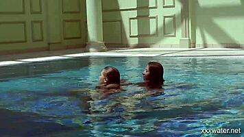 i feel intense underwater passion with serbian and russian lesbos