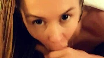 Amateur Morning Quickie Involves Oral And Swallowing