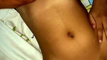 Virgin girlfriend gets accidental anal penetration in intense session