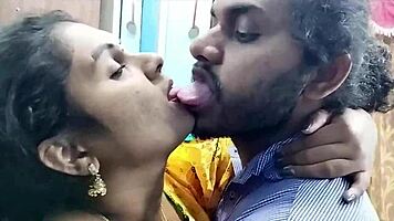 desi lovers kiss deep finger wet pussy and lick it hard during hot romance